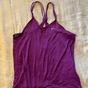 Nike puple dri-fit tank. Great condition!
